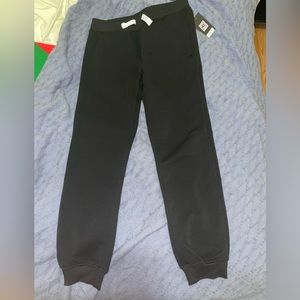Plain black sweatpants NEVER WORN with tags